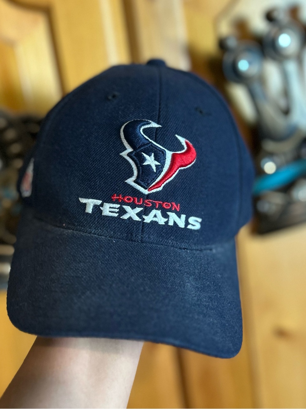 Houston Texans NFL Reebok navy blue baseball cap